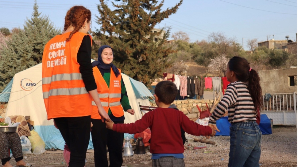 Art of Hope: Interactive Workshop for Children After Earthquakes
