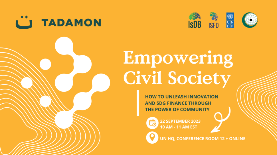 UNGA 78: Empowering Civil Society - How to Unleash Innovation and SDG Finance through the Power of Community