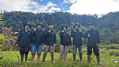 Forest Rangers in Indonesia