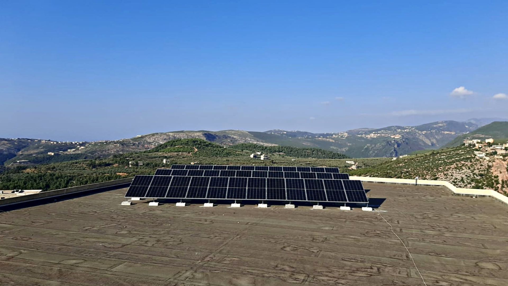 Solar energy for schools in rural Lebanon