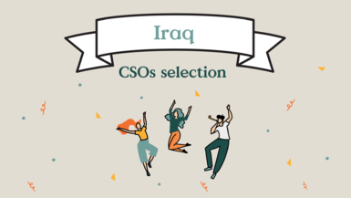 Tadamon Crowdfunding Academy selected 25 CSOs from Iraq
