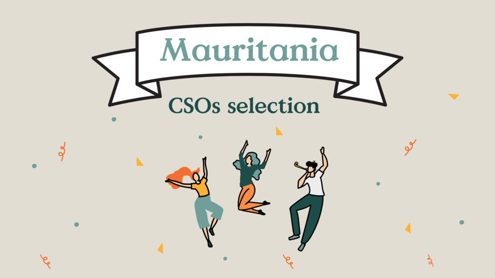 Tadamon Crowdfunding Academy selected 5 organizations from Mauritania