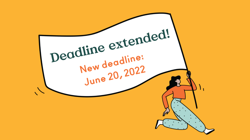Deadline extended! New deadline for Tadamon Accelerator