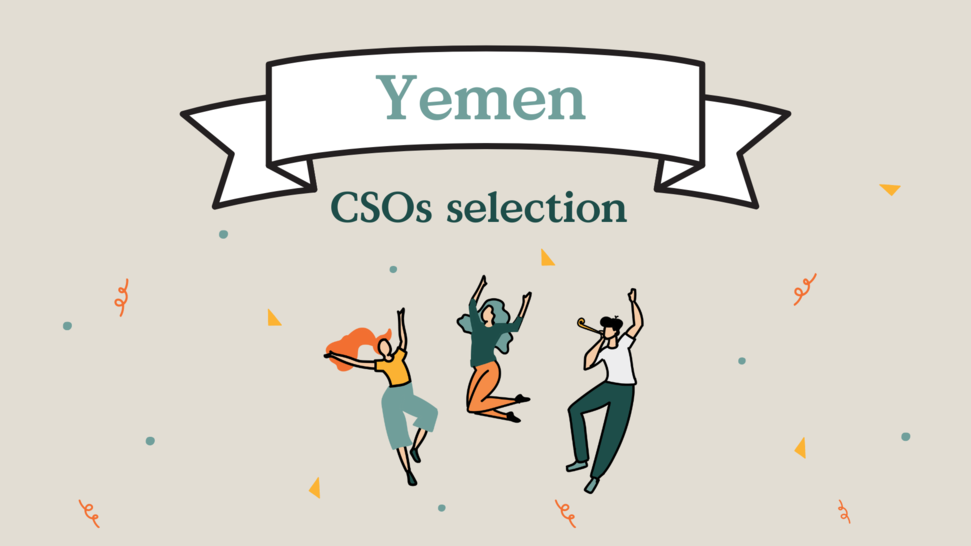 Tadamon Crowdfunding Academy selected 17 organizations from Yemen